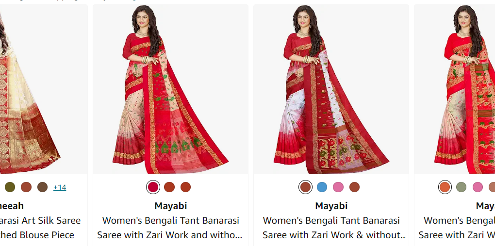 modern banarasi saree for bengali marriage