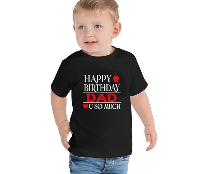 Happy Birthday Daddy T Shirt