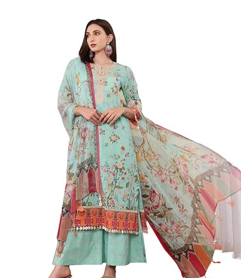 Ethnic Smart Lawn Suits Wholesale