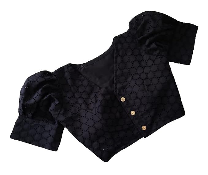 All About Black Hakoba Blouse