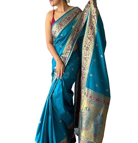 Chintamani Colour Paithani Saree