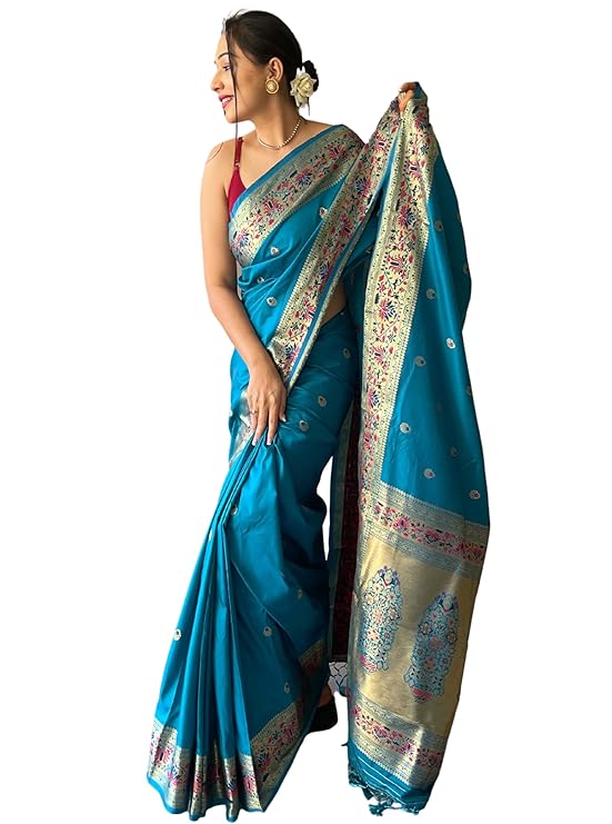 Chintamani Colour Paithani Saree