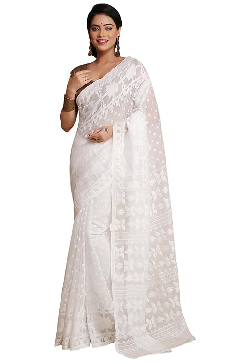 All About White Hakoba Saree