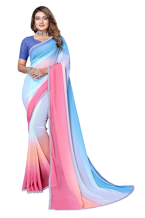 Blue And Pink Half Saree : A Complete Guide