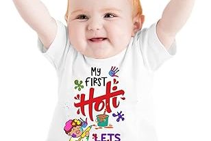 holi t shirt for baby girl